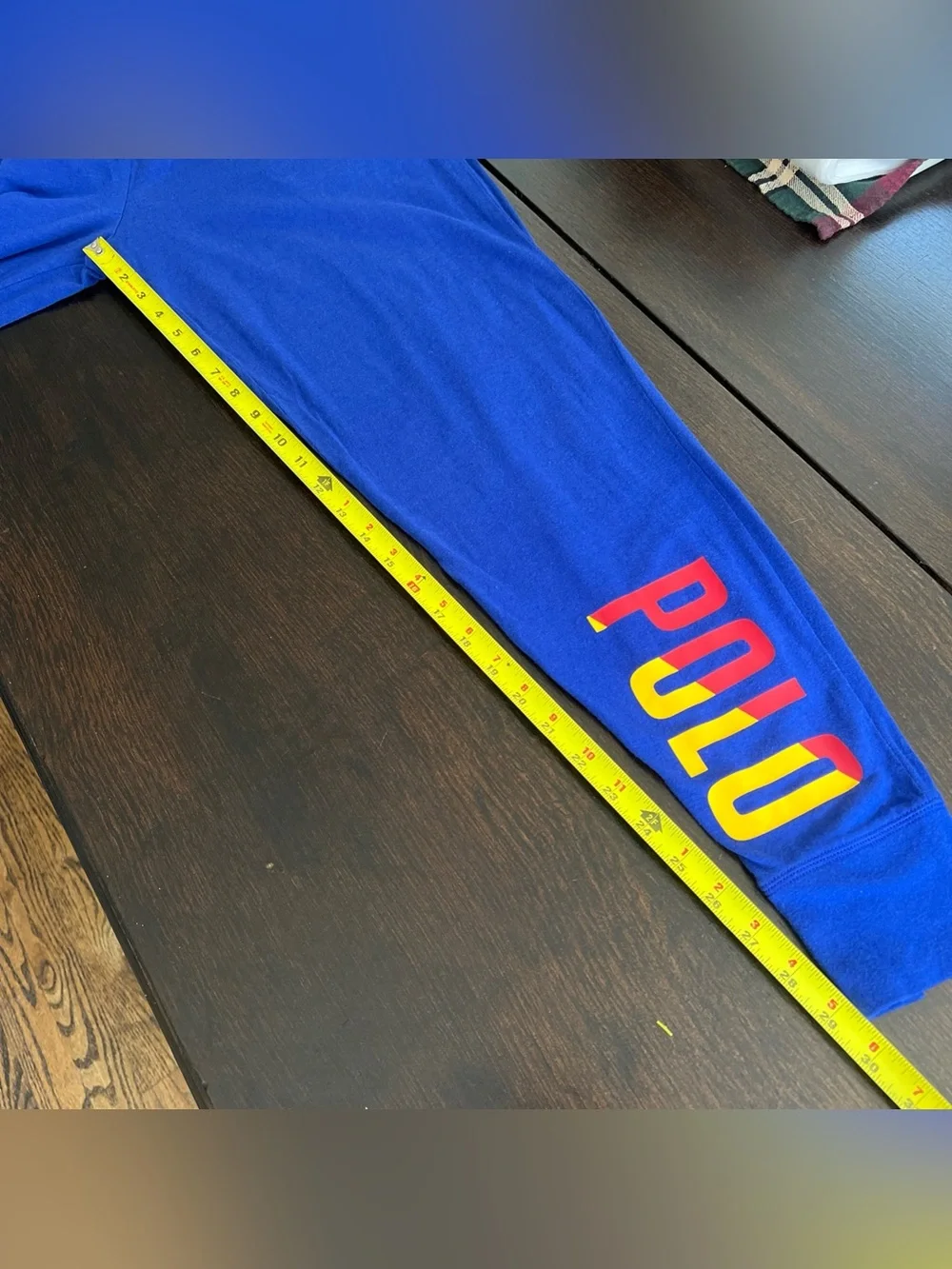 Polo Ralph Lauren Men’s Medium Logo Pajama Pants Royal Blue Lightweight